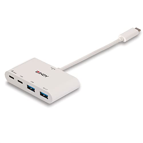 lindy-hub-usb-3-1-3-2-gen-2-a-4-porte-con-power-delivery-100w image 8