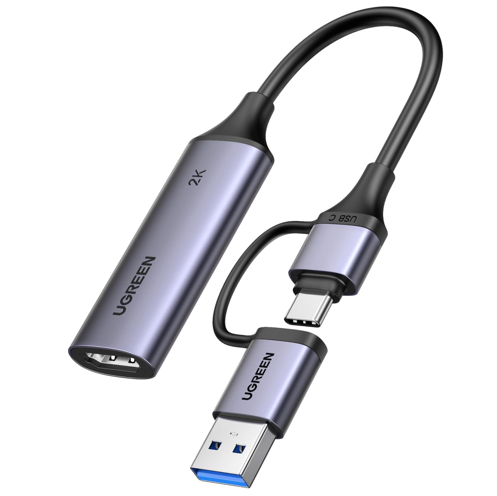 ugreen-scheda-di-acquisizione-video-hdmi-4k-30hz-a-usb-a-c-2k-30hz image 1