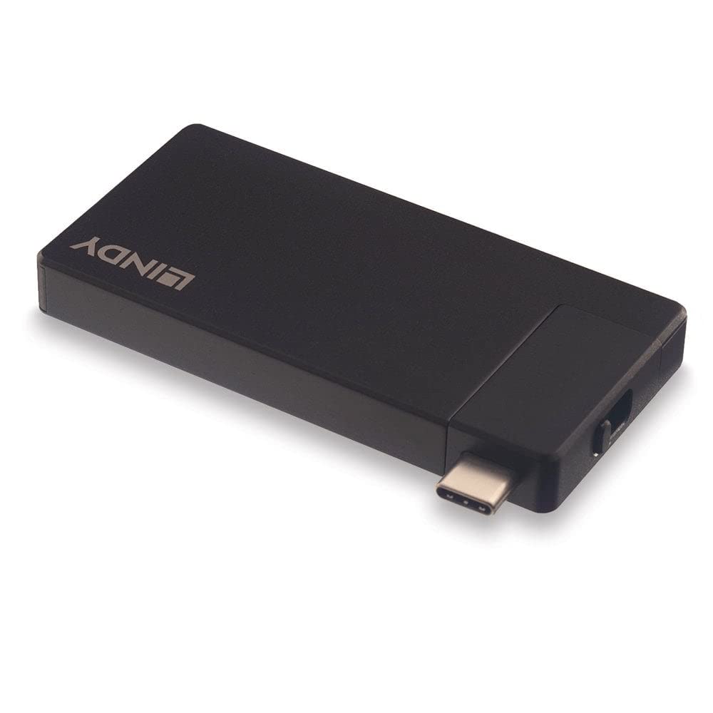 lindy-dst-micro-micro-docking-station-usb-c-4k-60hz-con-pd-100w-hdmi-usb-a image 2