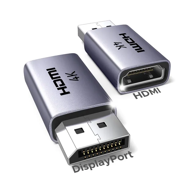 ugreen-adattatore-displayport-a-hdmi-4k-30hz-confezione-da-2-pezzi image 1
