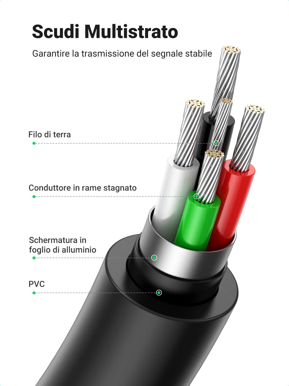 ugreen-adattatore-otg-micro-usb-maschio-a-usb-2-0-femmina-12cm image 6