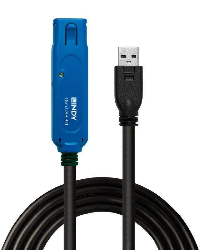 lindy-prolunga-attiva-usb-3-0-pro-15m-sistema-estensione image 1