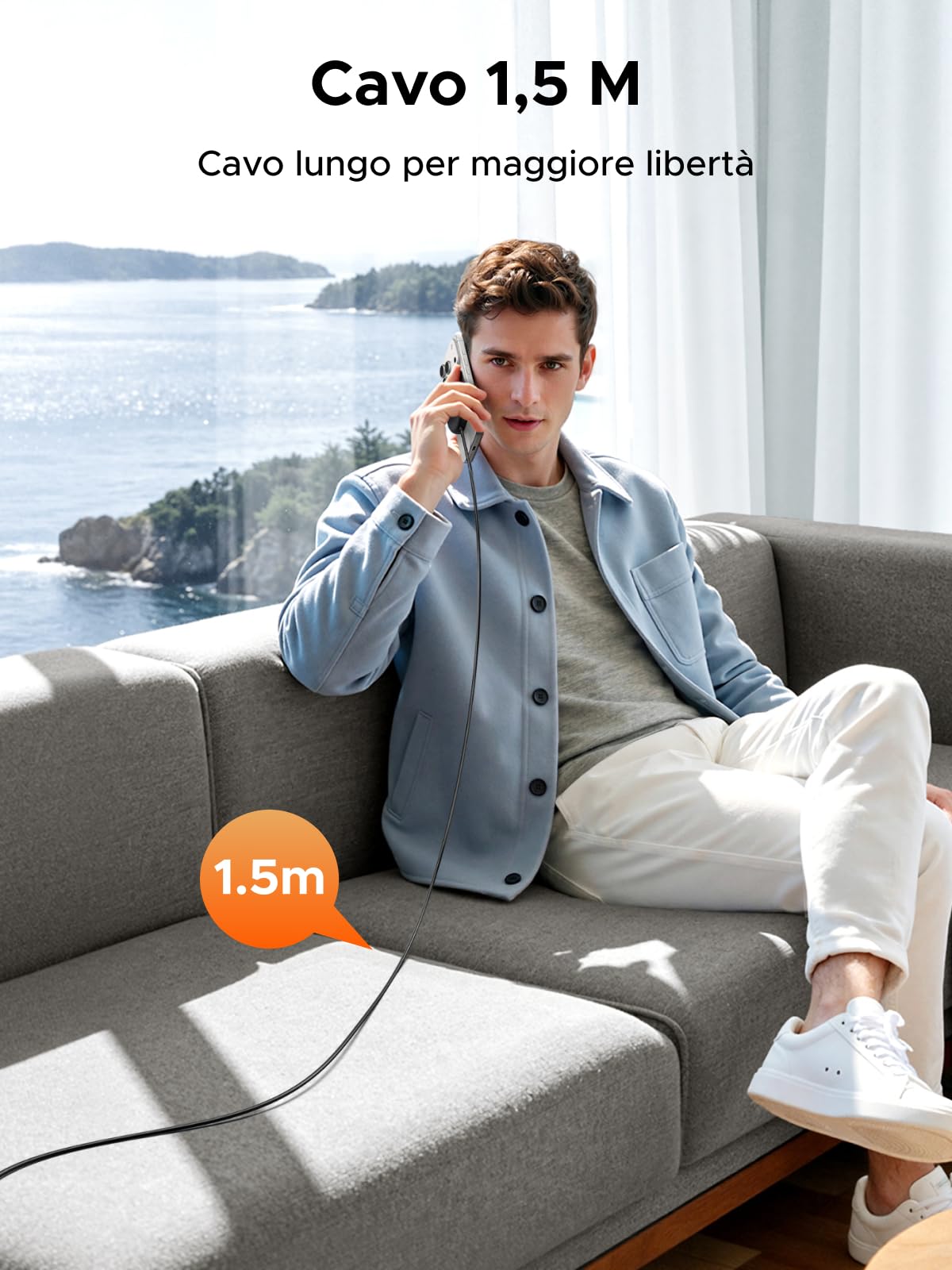ugreen-zapix-caricatore-wireless-magsafe-qi2-15w-con-cavo-1-5m image 7