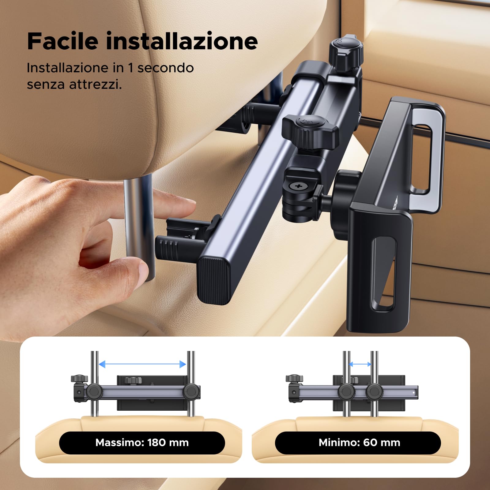 ugreen-supporto-tablet-auto-poggiatesta-girevole-360-11-9-24-8-cm image 5