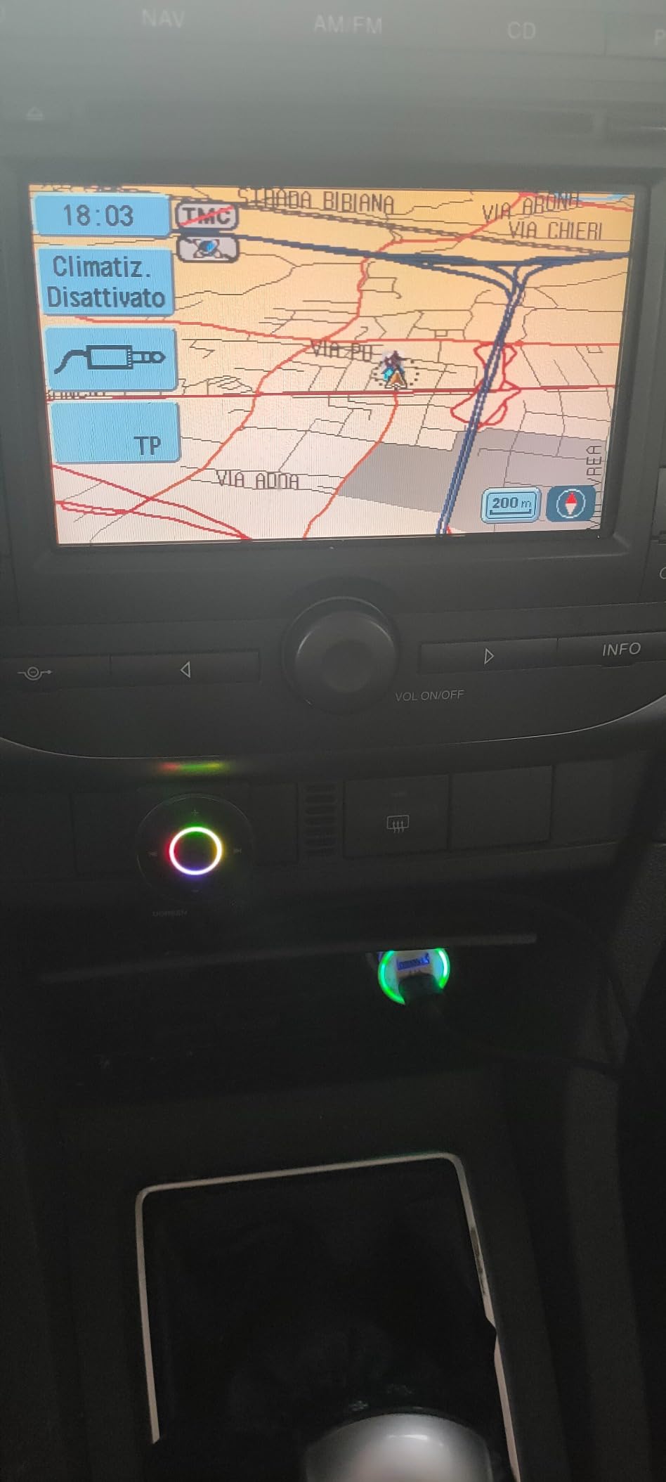 Bene ma RGB sempre acceso