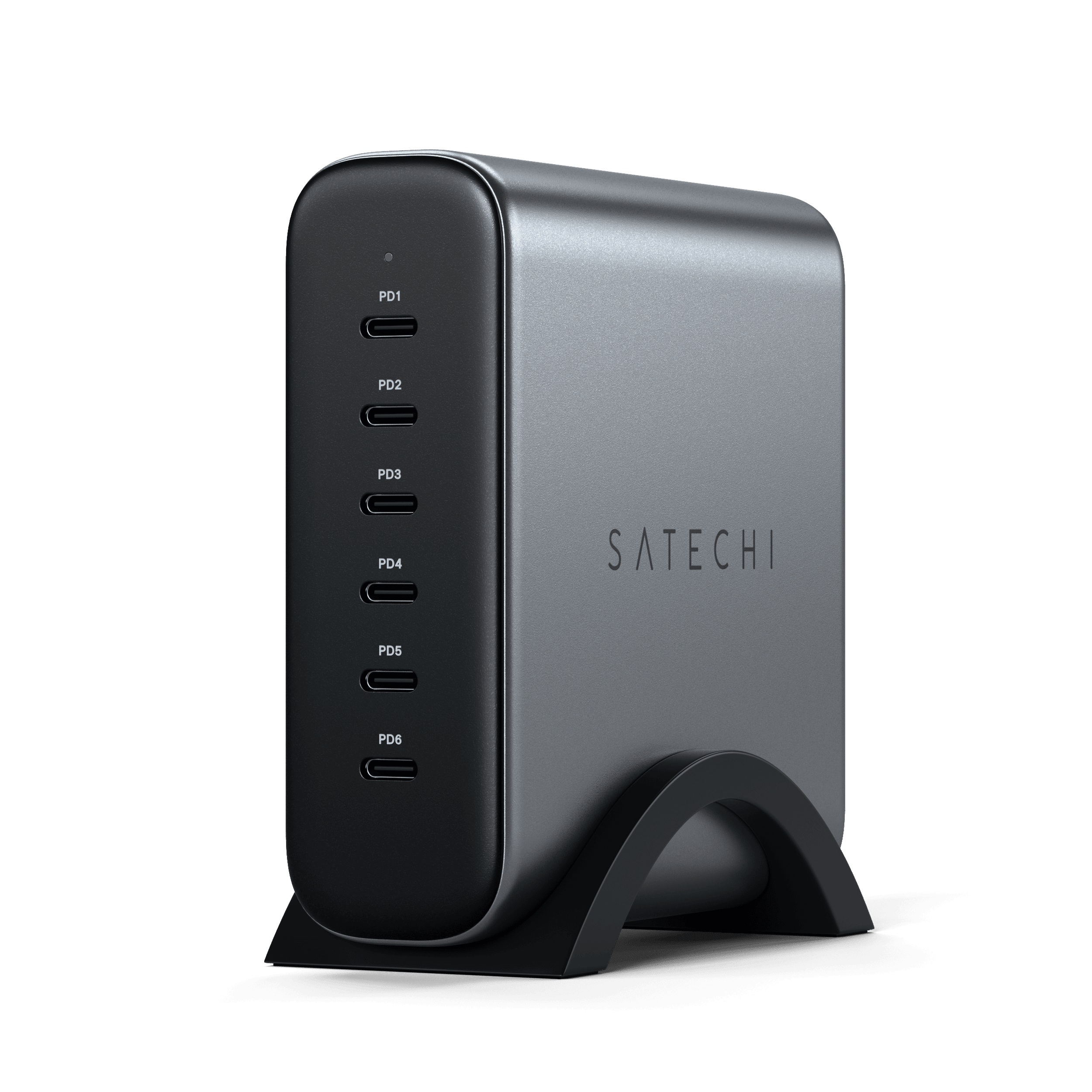 satechi-200w-usb-c-6-port-gan-charger-caricatore-6-porte-usb-c-pd image 6