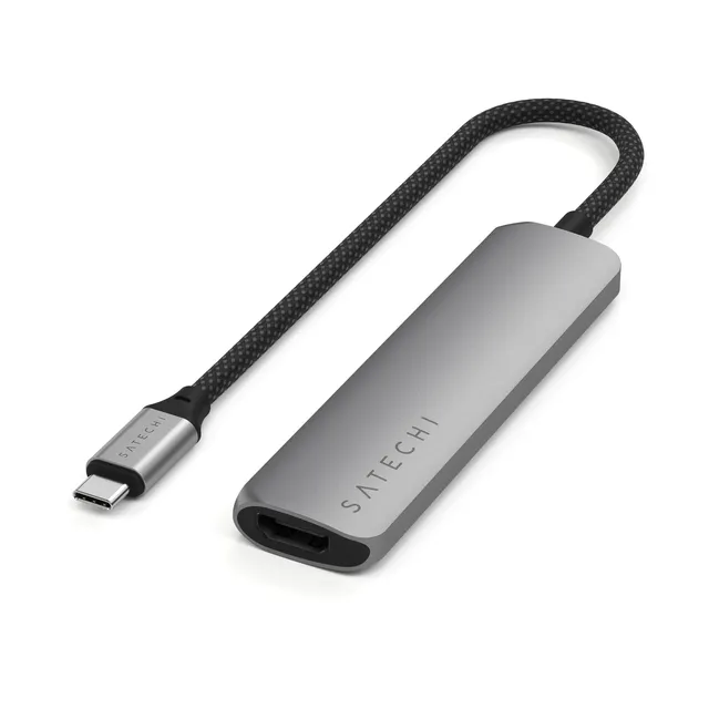 satechi-4-in-1-usb-c-slim-multiport-adapter-4k image 1