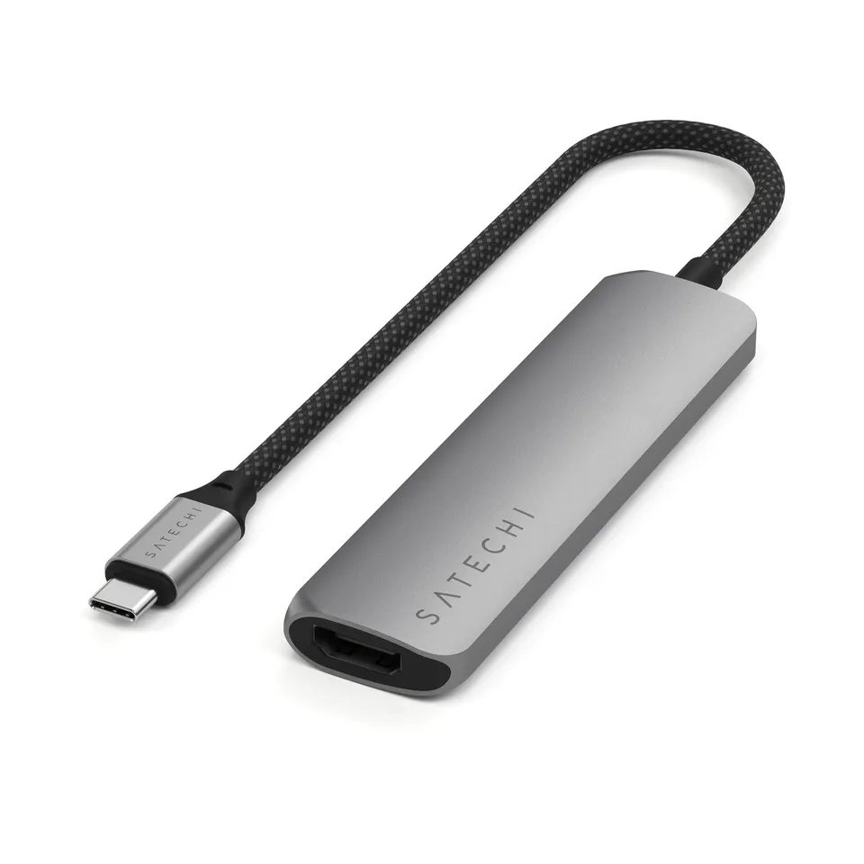 satechi-4-in-1-usb-c-slim-multiport-adapter-4k image 1