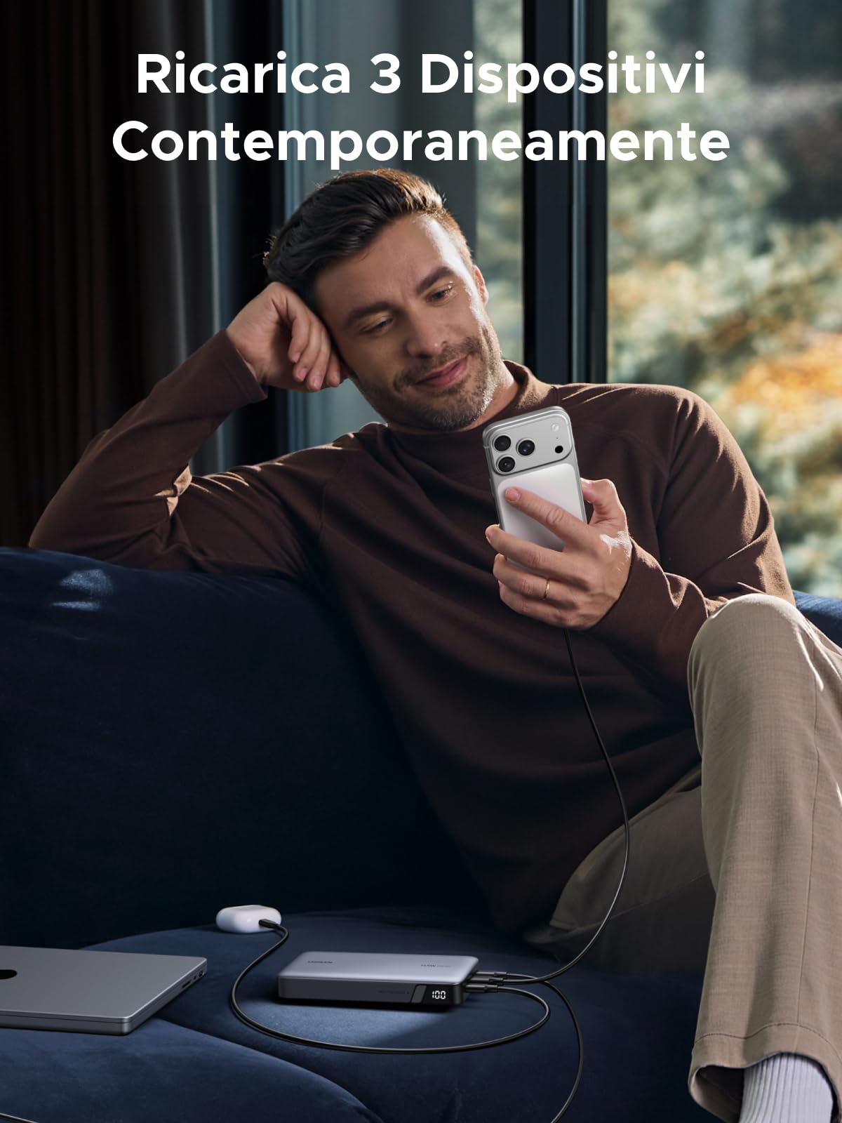 ugreen-nexode-power-bank-25000mah-145w-usb-c-pd-140w-con-display-led image 4