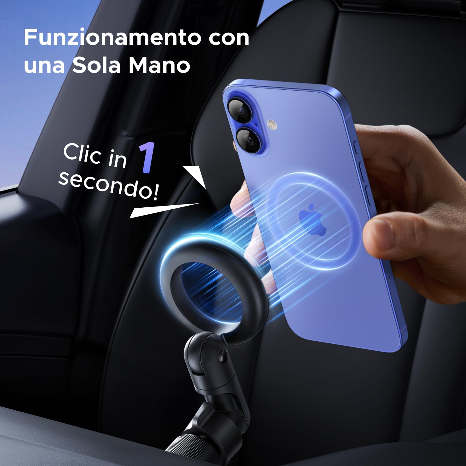 ugreen-supporto-telefono-auto-magsafe-360-con-20-magneti-n52 image 5