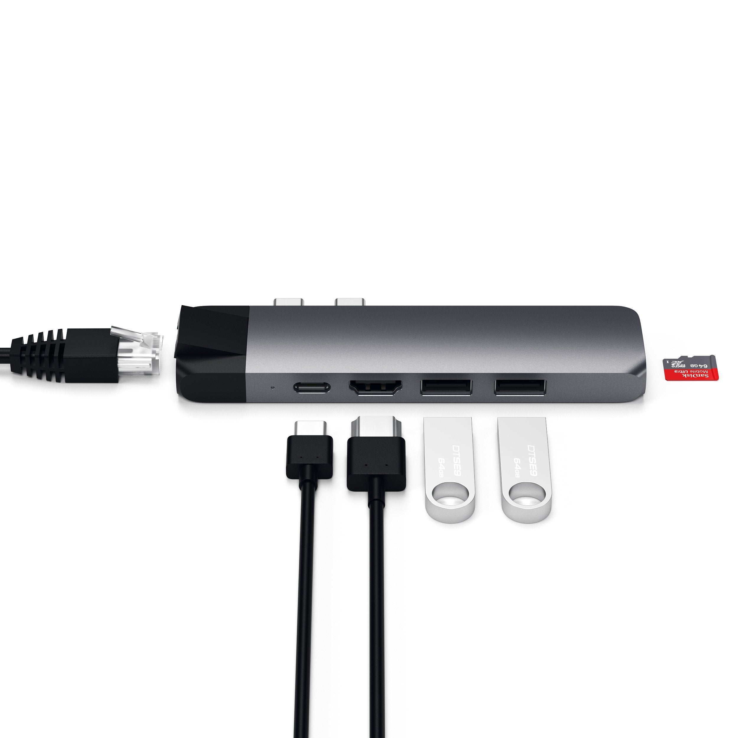 satechi-type-c-pro-hub-adapter-with-ethernet-per-macbook-pro-air image 4