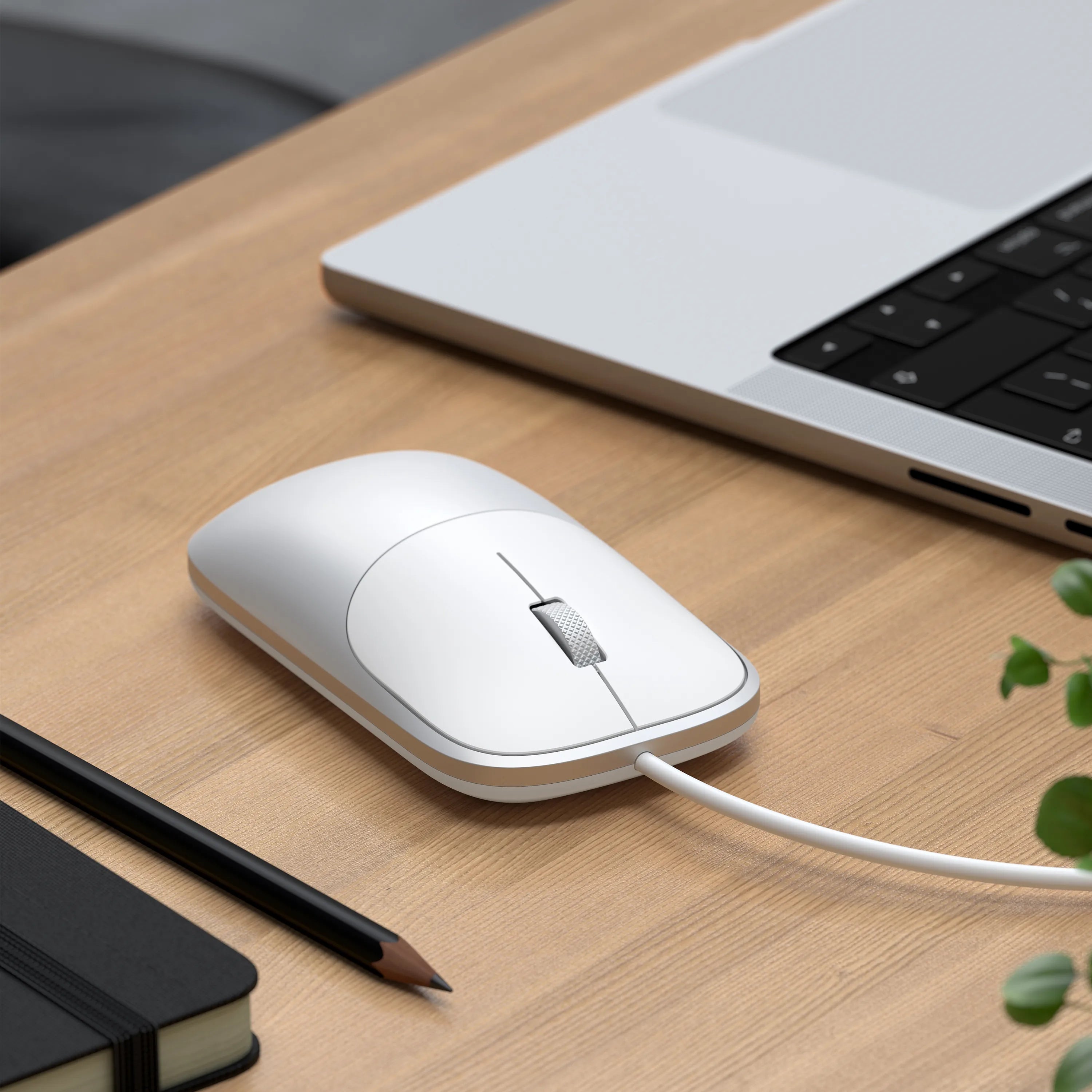 satechi-slim-lx-wired-mouse-usb-c-in-alluminio image 7