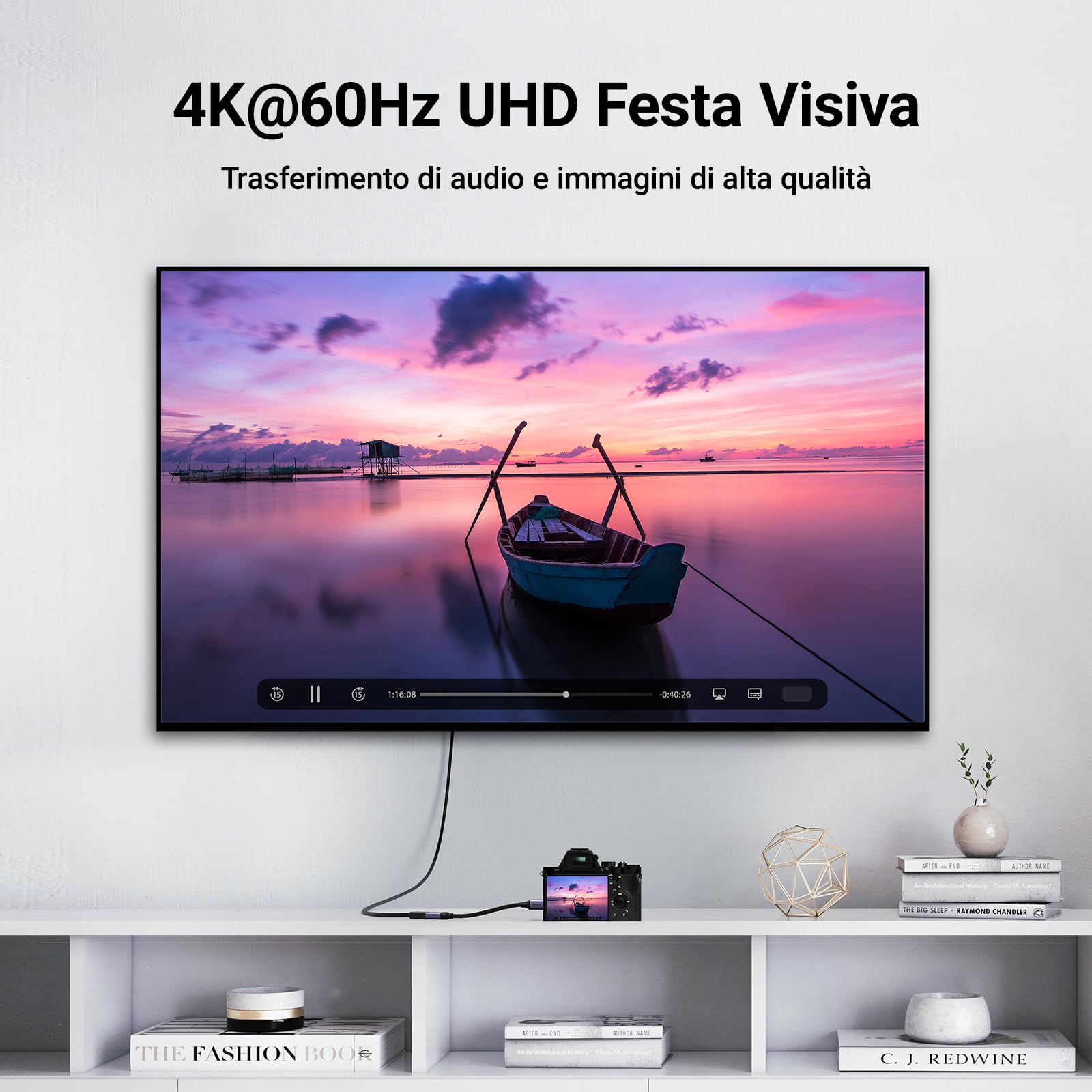 ugreen-adattatore-mini-hdmi-a-hdmi-4k-60hz-cavo-25cm image 4