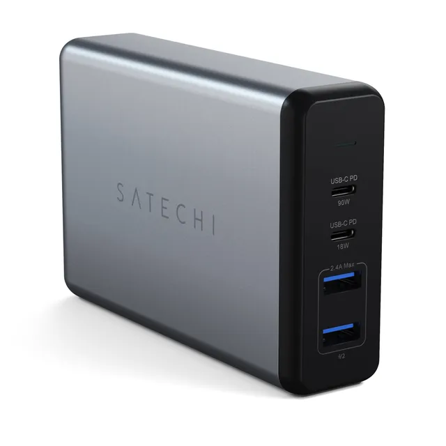 satechi-108w-pro-usb-c-pd-caricatore-desktop-4-porte image 1