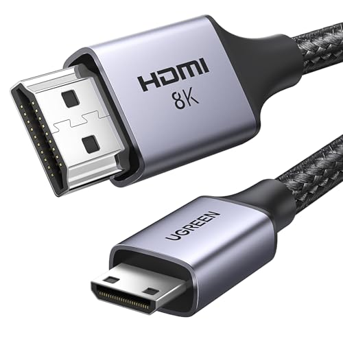 ugreen-cavo-adattatore-mini-hdmi-a-hdmi-1m-8k60hz-4k120hz-bidirezionale image 8