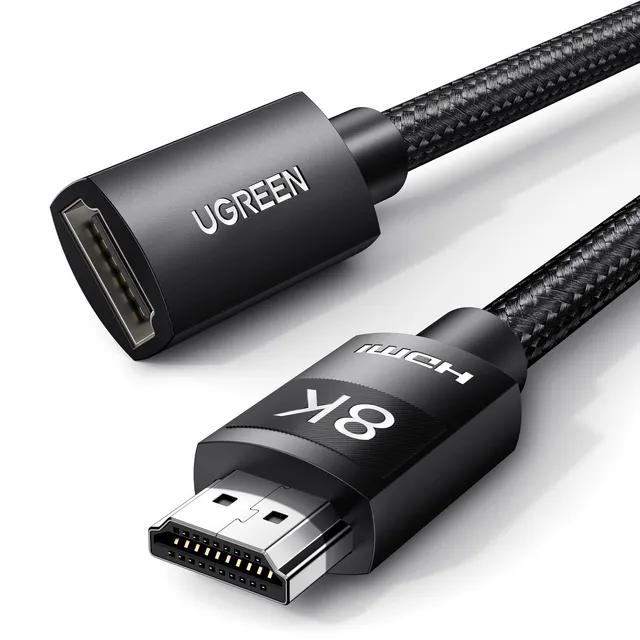 ugreen-prolunga-hdmi-2-1-8k-60hz-maschio-femmina-0-5m image 1