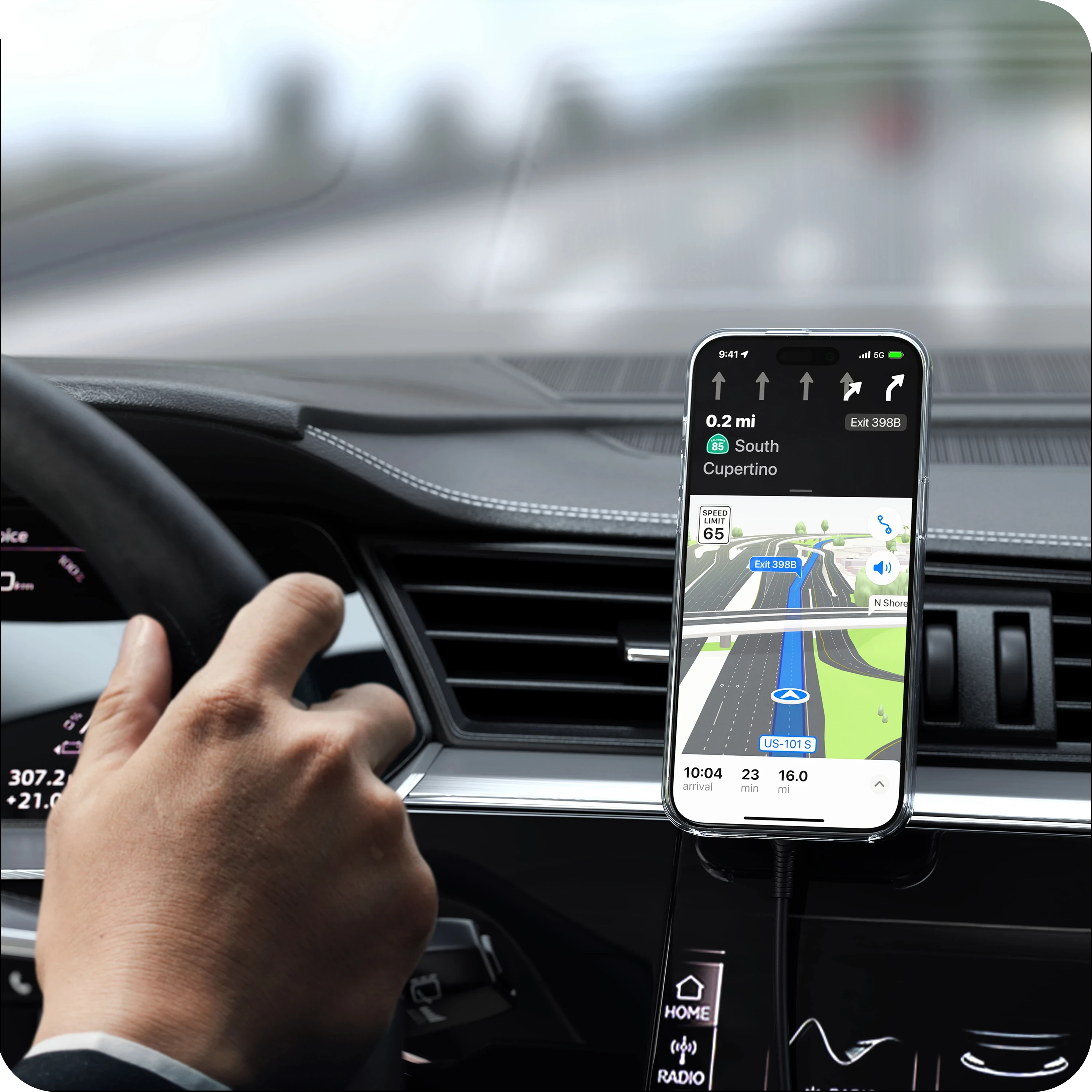 satechi-qi2-wireless-car-charger-caricabatterie-auto-wireless-15w image 2