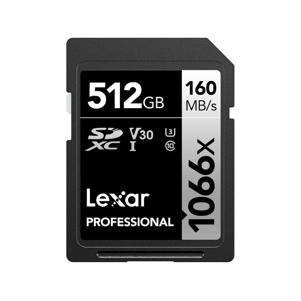 lexar-scheda-sdxc-512gb-professional-1066x-uhs-i-v30-160mb-s image 1