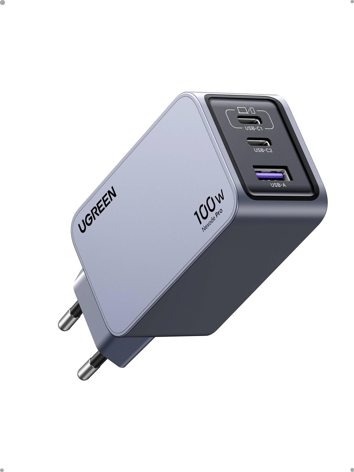 ugreen-nexode-pro-100w-caricatore-usb-c-gan-3-porte image 1