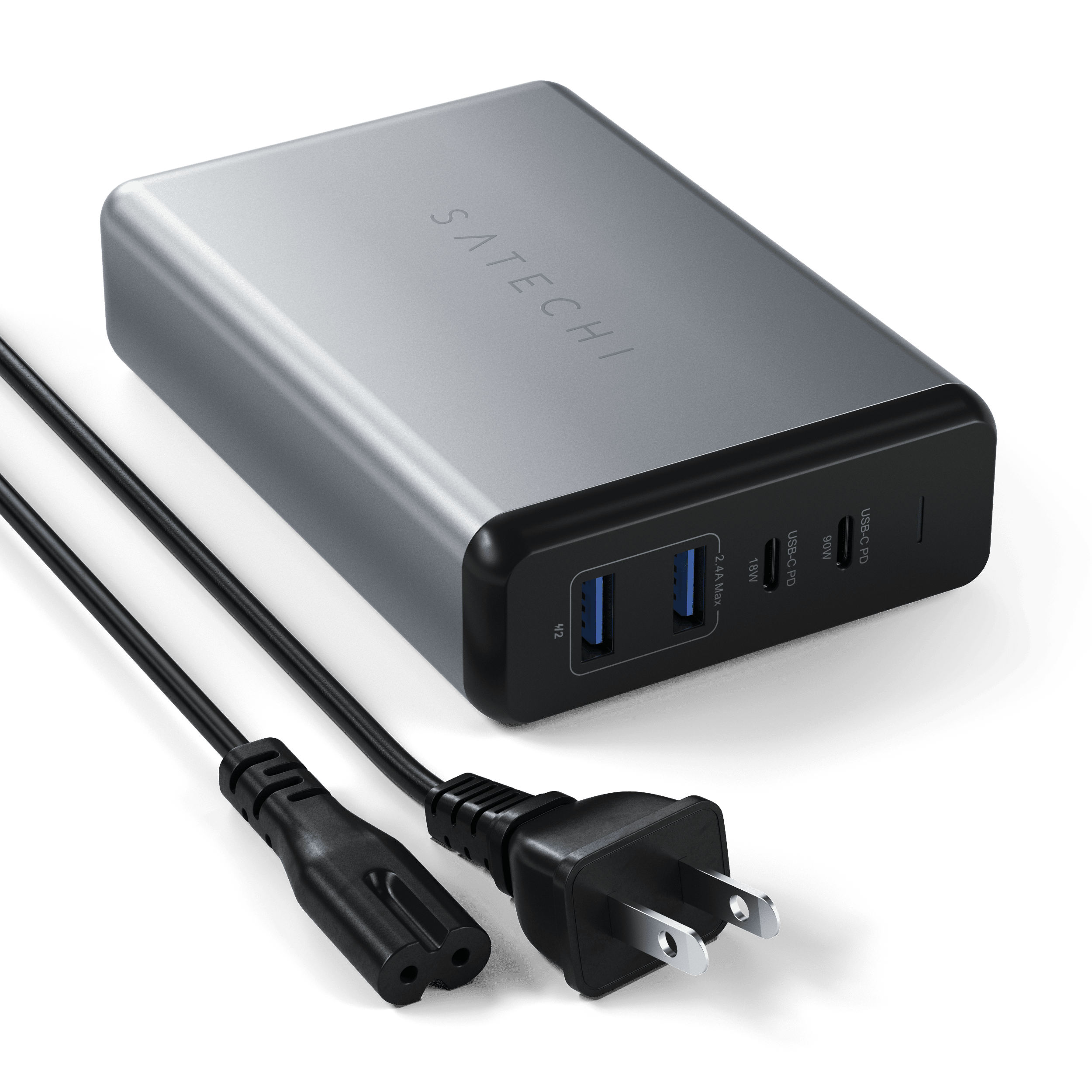 satechi-108w-pro-usb-c-pd-caricatore-desktop-4-porte image 5
