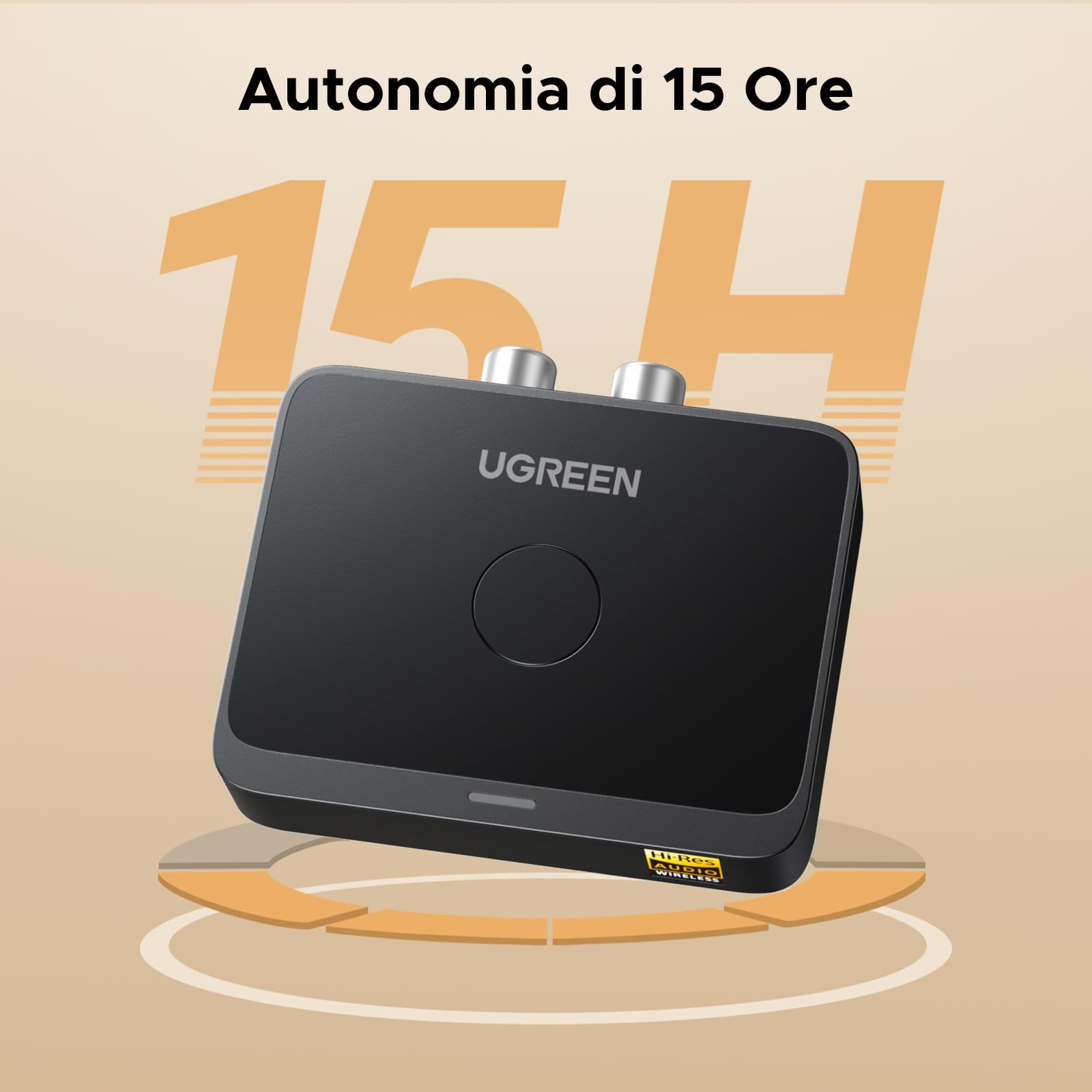 ugreen-ricevitore-bluetooth-6-0-ldac-hi-res-con-aux-e-2rca image 8
