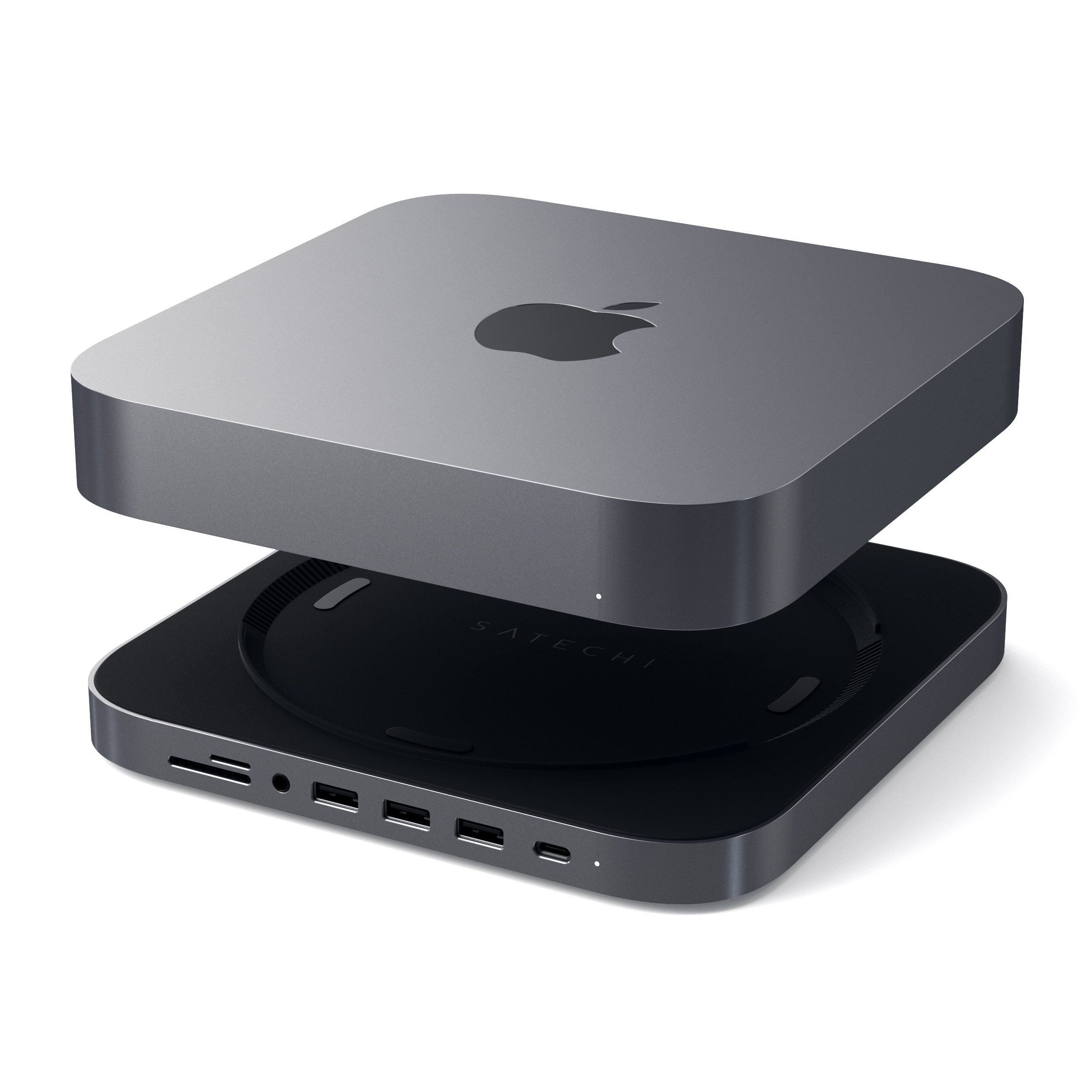 satechi-type-c-aluminum-stand-hub-per-mac-mini image 4