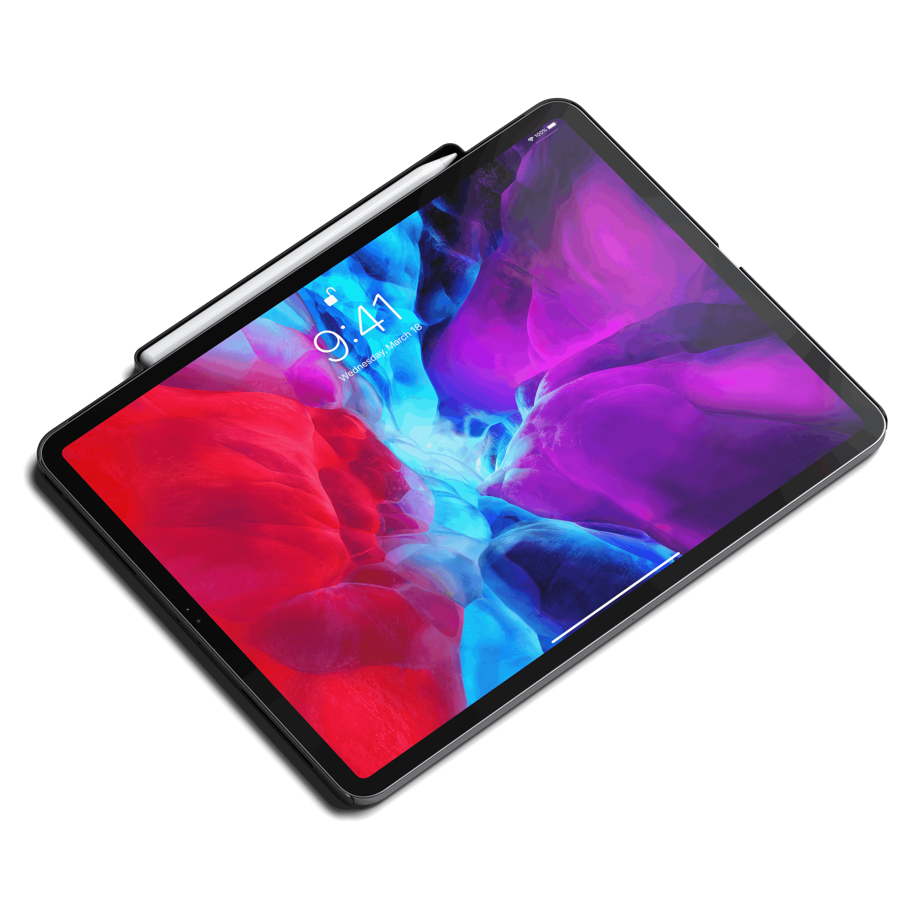 satechi-vegan-leather-magnetic-case-per-ipad-pro-con-porta-apple-pencil image 8