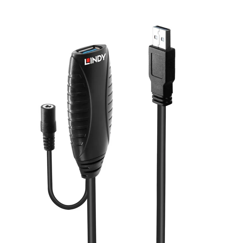 lindy-43156-prolunga-attiva-usb-3-0-10m-5gbps image 1