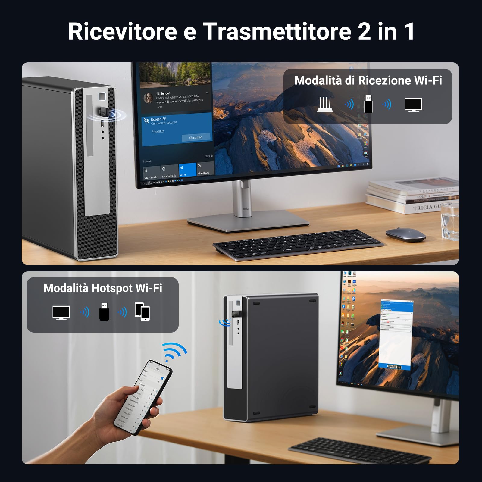 ugreen-chiavetta-wifi-6-ax900-usb-dongle-wireless-dual-band image 4