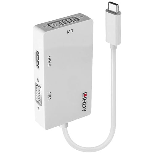 lindy-convertitore-usb-3-1-tipo-c-a-triplo-display-hdmi-dvi-vga image 2