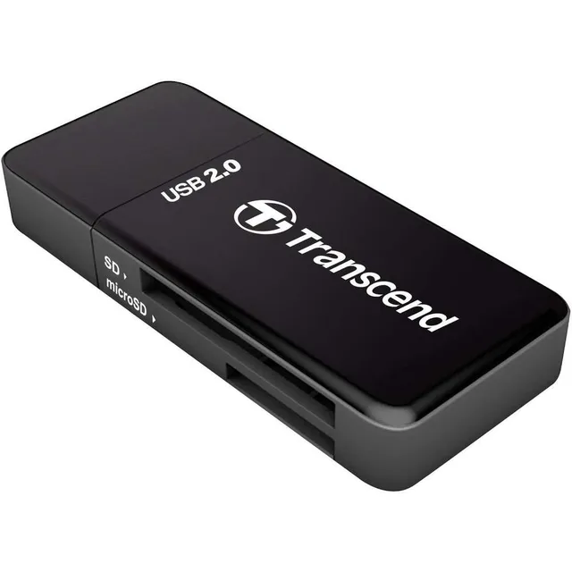 transcend-ts-rdp5k-lettore-di-schede-usb-2-0-sdhc-microsdhc-m2 image 1