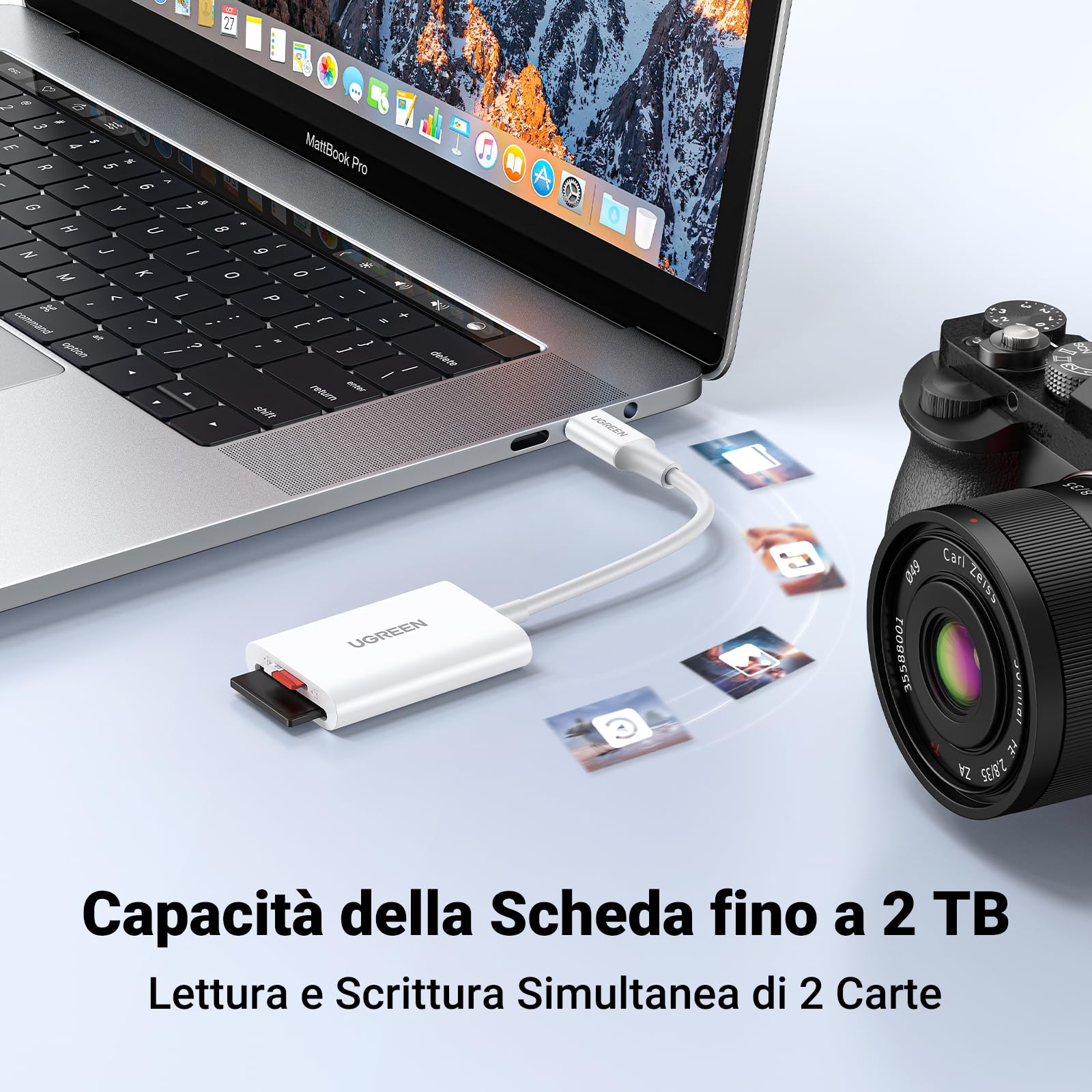 ugreen-lettore-schede-usb-c-sd-tf-micro-sd-170mb-s-bianco image 5