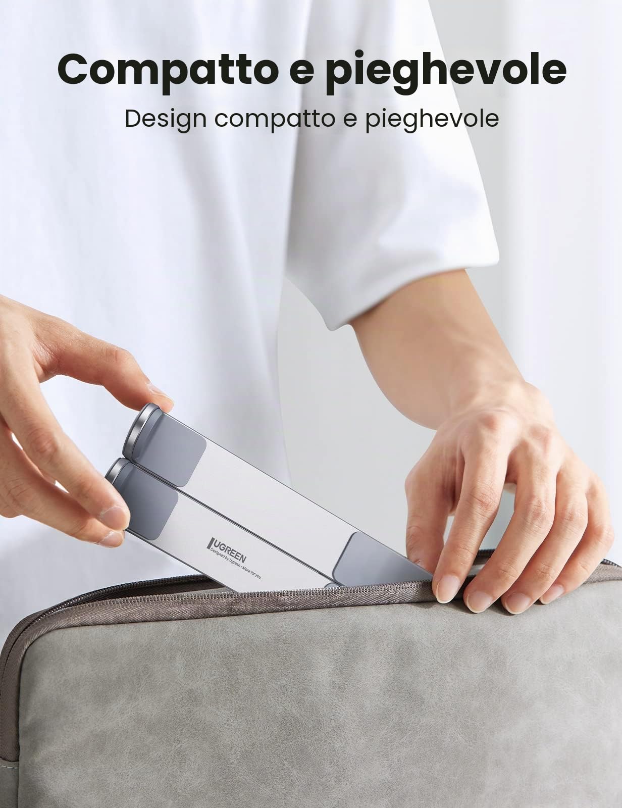 ugreen-supporto-per-laptop-in-alluminio-regolabile-5-livelli-12-17-3-pieghevole image 5