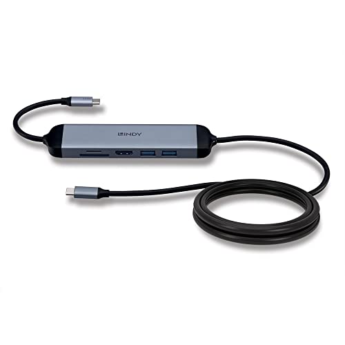 lindy-dst-micro-140-micro-docking-station-usb-c-con-hdmi-4k-e-cavo-60w-1-4-m image 8