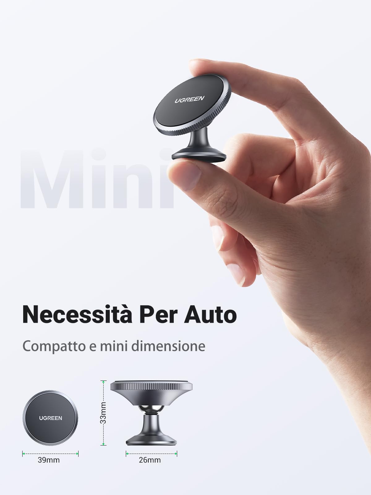 ugreen-supporto-telefono-auto-magnetico-2-in-1-da-cruscotto-e-bocchetta image 7