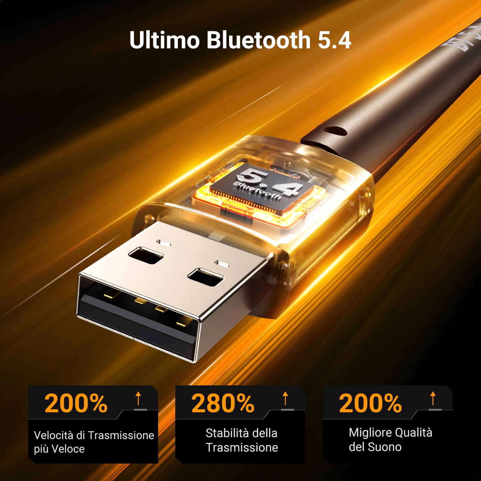 ugreen-chiavetta-bluetooth-5-4-usb-con-antenna-per-pc-windows image 2