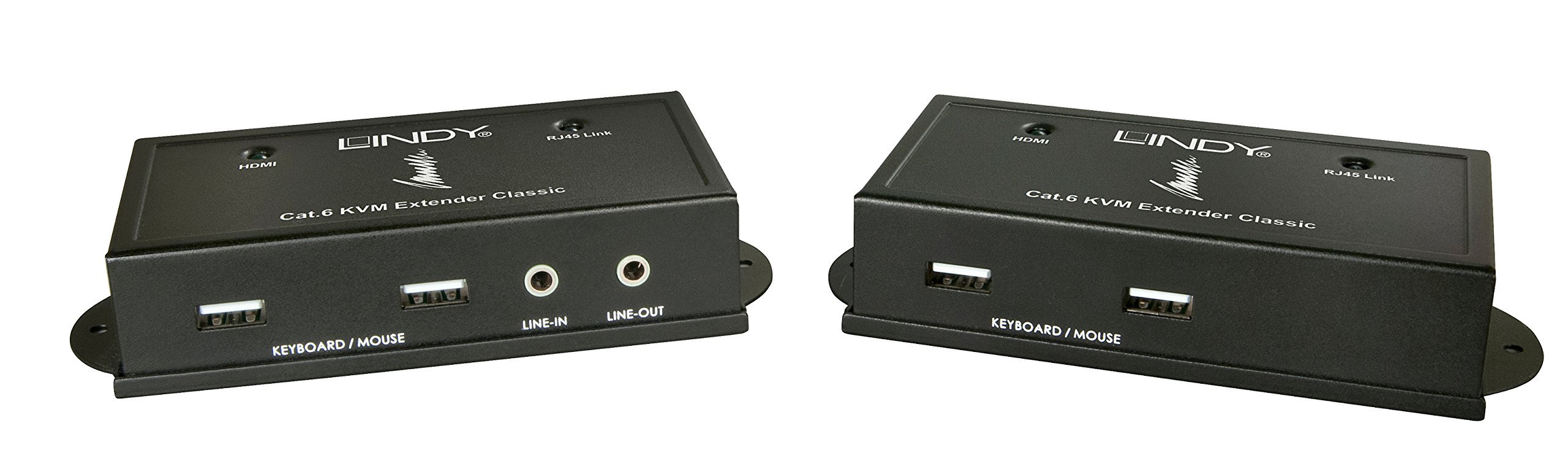 lindy-39371-classic-extender-kvm-hdmi-usb-e-audio-cat-6-50m image 1