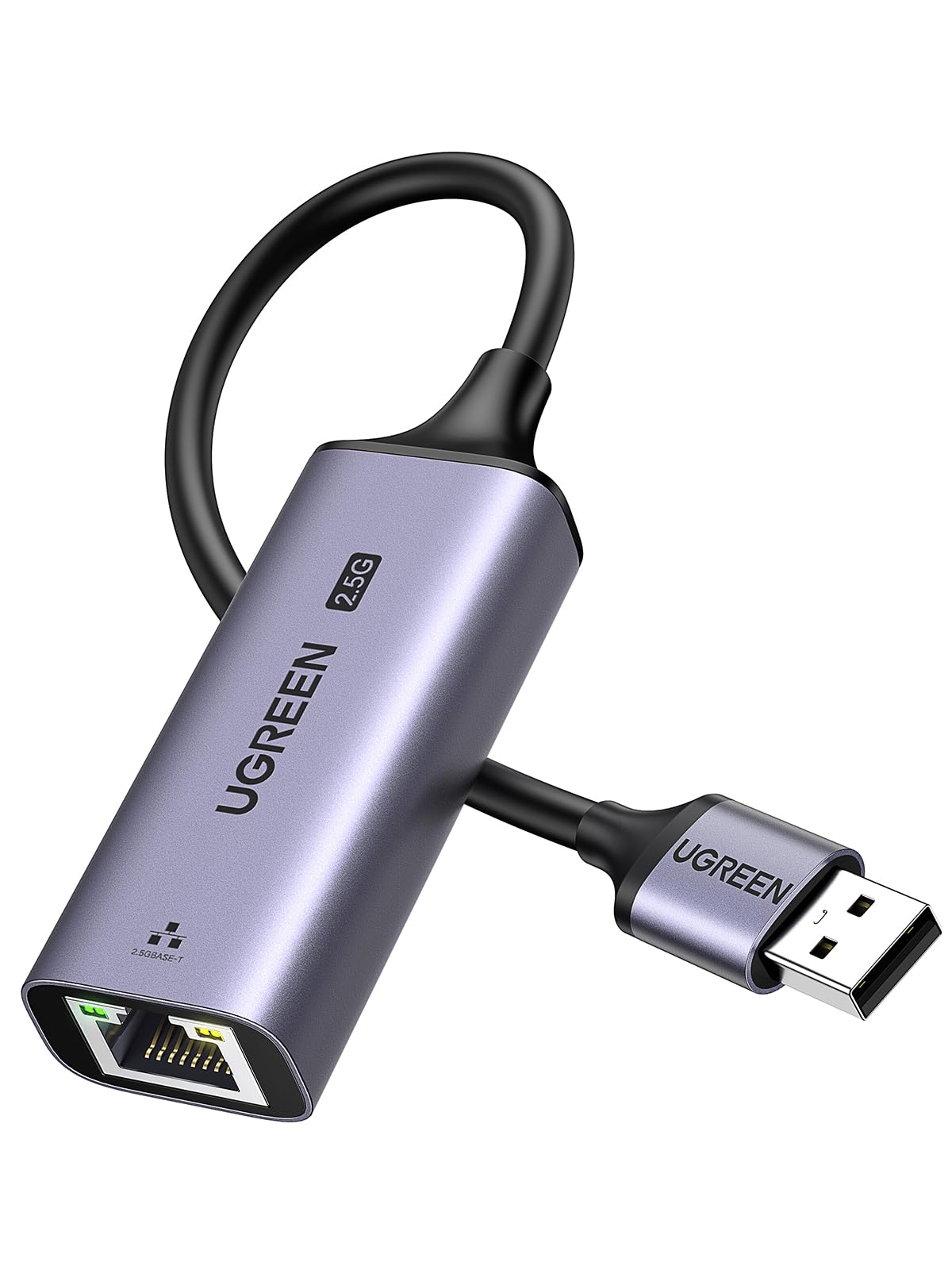 ugreen-adattatore-ethernet-usb-a-rj45-2-5g-2500-mbps-alluminio image 1