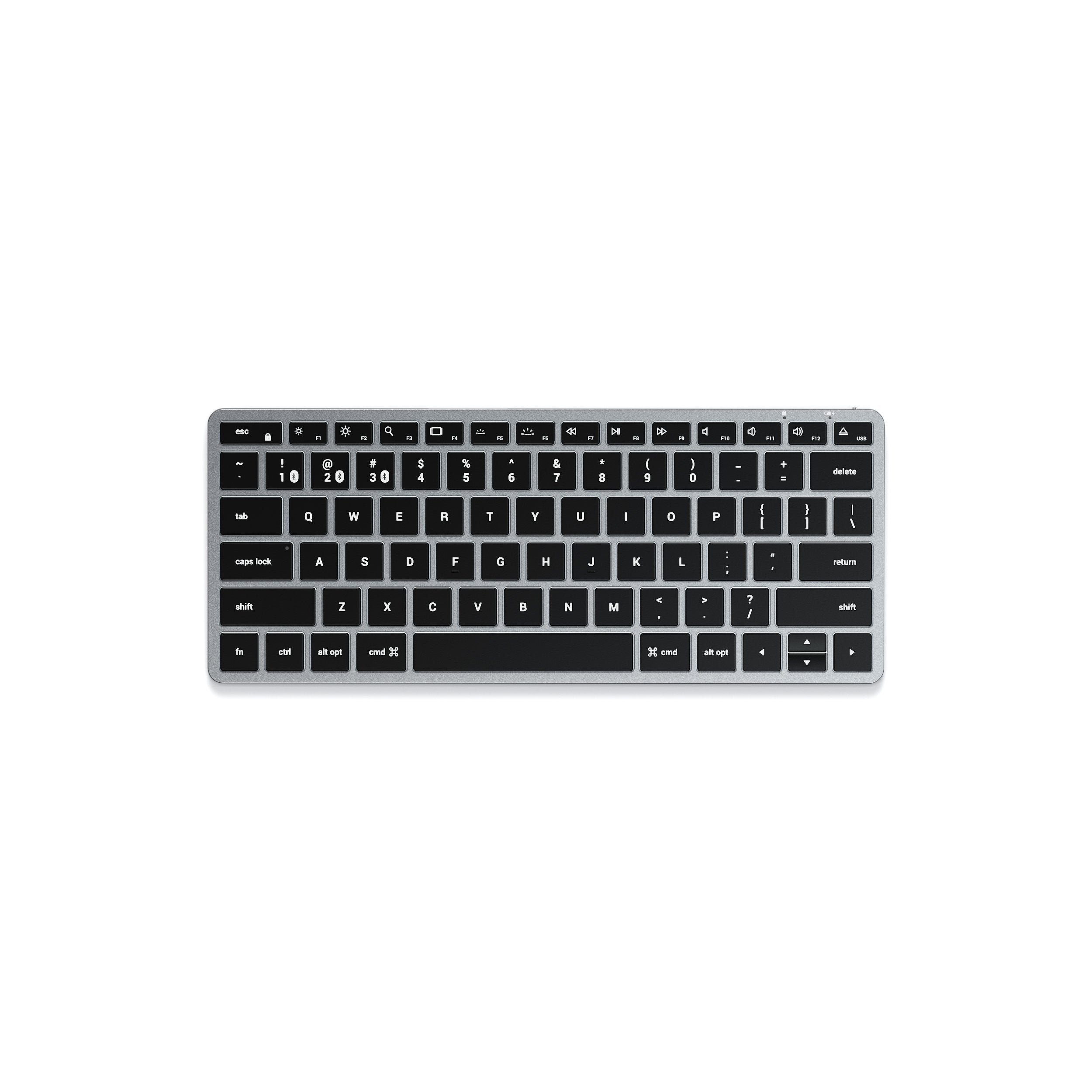 satechi-slim-x1-tastiera-bluetooth-retroilluminata-compatta-per-mac-e-ipad image 1