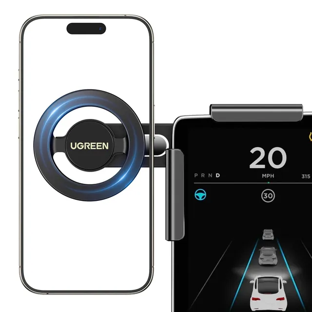 ugreen-supporto-telefono-auto-magnetico-magsafe-per-tesla-model-3-y image 1