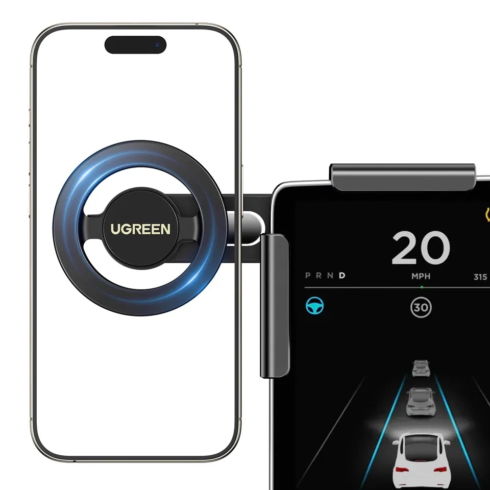 ugreen-supporto-telefono-auto-magnetico-magsafe-per-tesla-model-3-y image 1