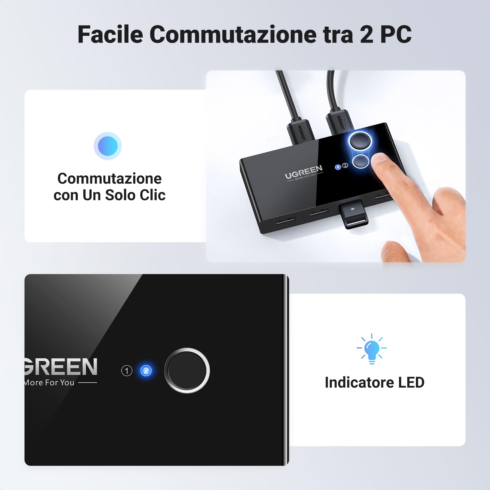 ugreen-switch-usb-3-0-4-porte-2-ingressi-4-uscite-selettore image 7