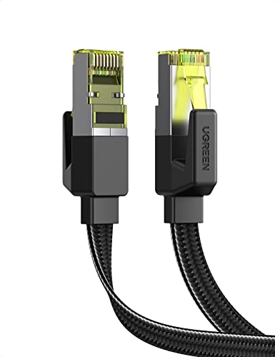 ugreen-cavo-ethernet-cat-7-piatto-nylon-10gbps-600mhz-15m image 7
