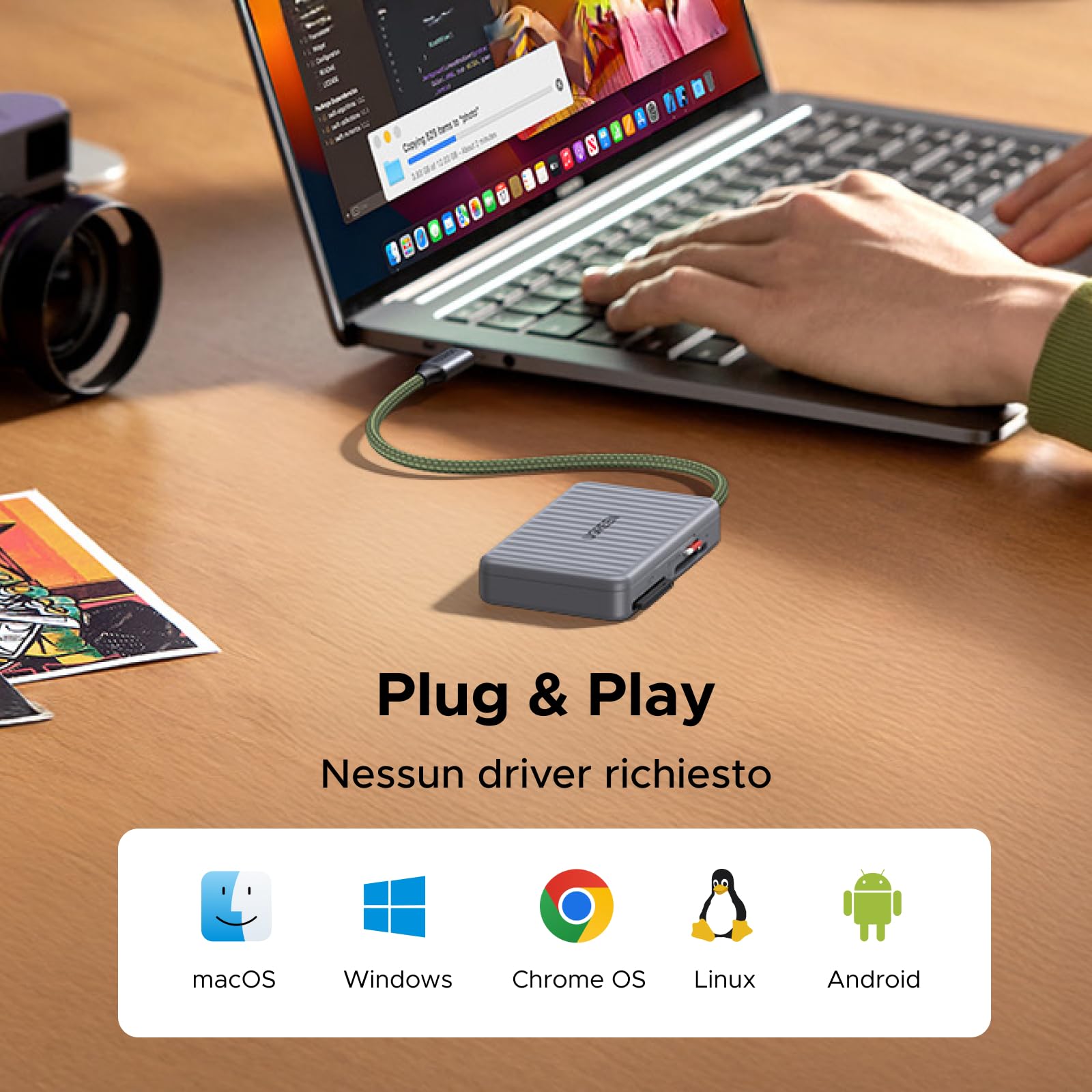 ugreen-lettore-schede-sd-usb-c-con-custodia-170mb-s image 7