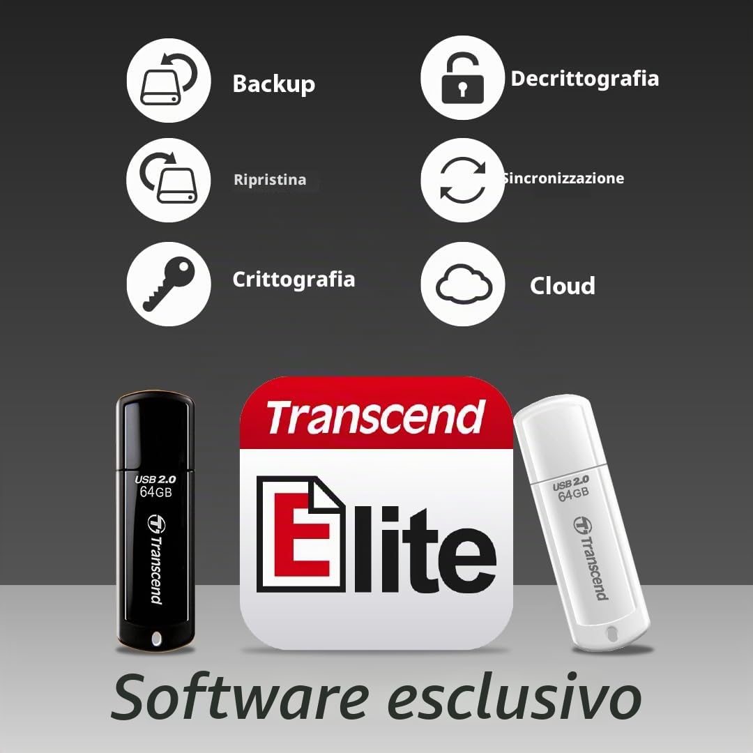 transcend-jetflash-350-chiavetta-usb-8gb-portatile image 6