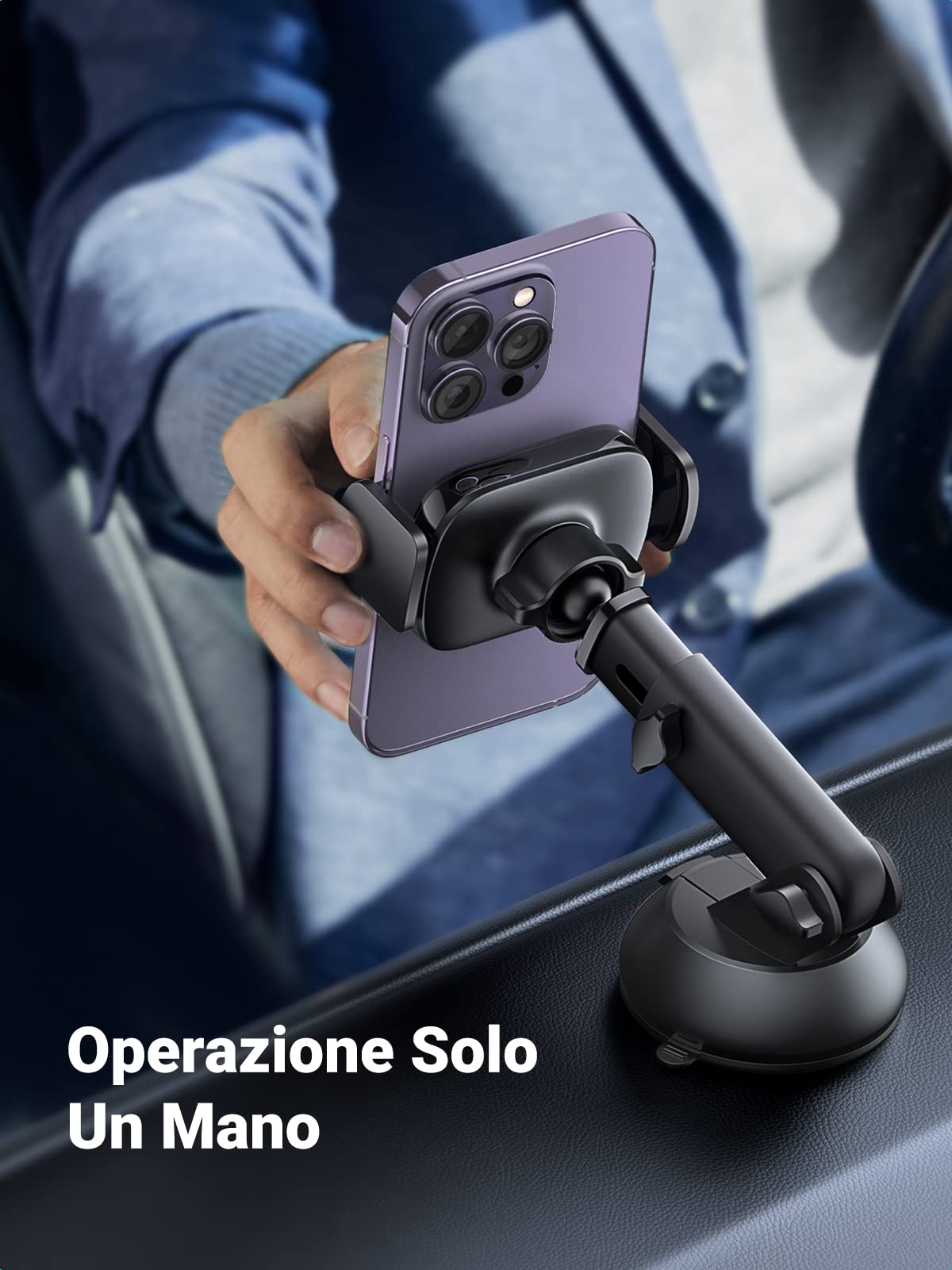 ugreen-supporto-telefono-auto-da-cruscotto-con-ventosa-360 image 5
