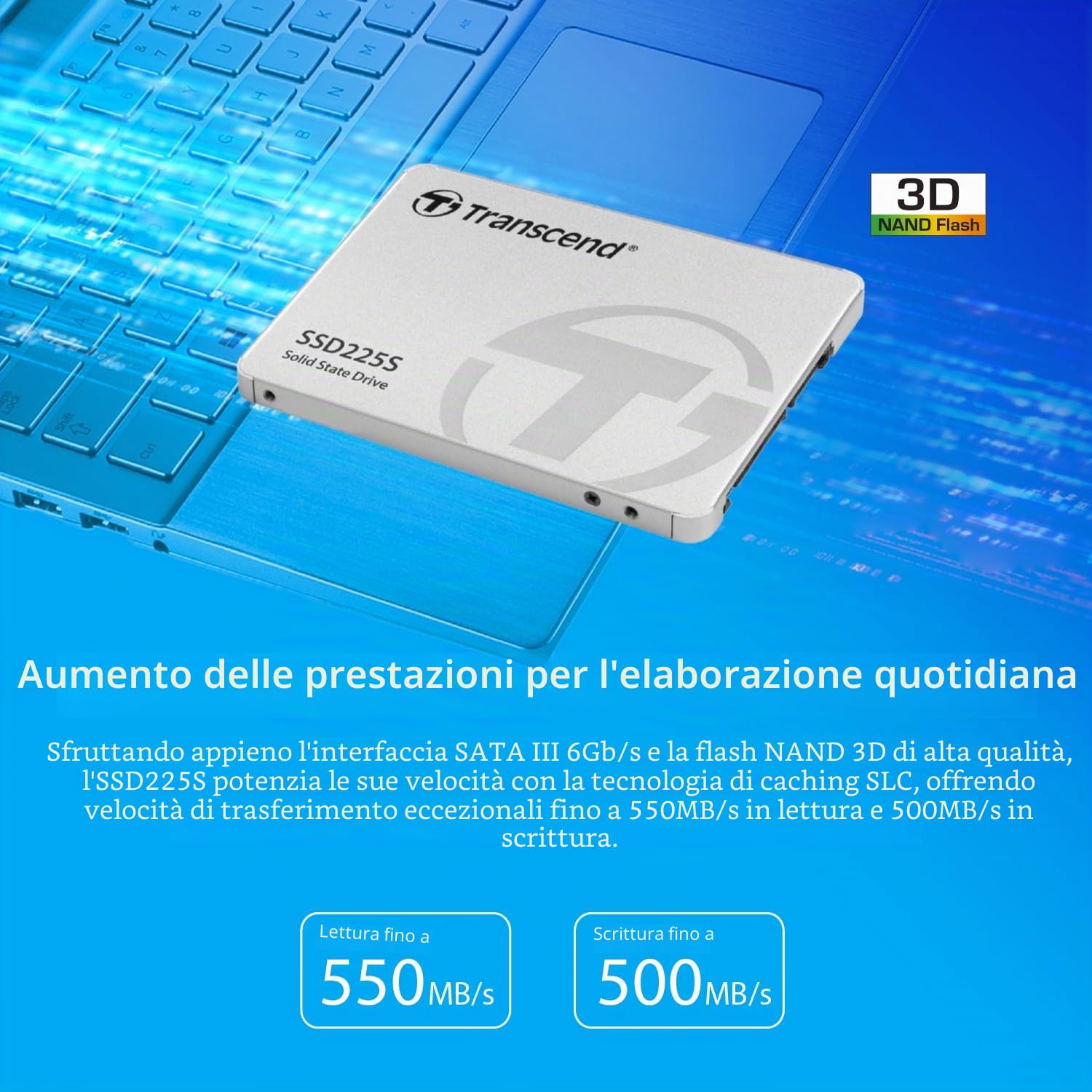 transcend-ssd225s-ssd-interno-500gb-sata-iii-2-5 image 5