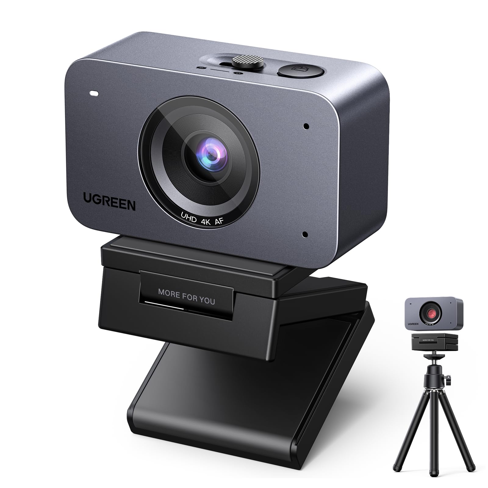 ugreen-finecam-webcam-4k-30fps-usb-con-autofocus-e-doppio-microfono image 1