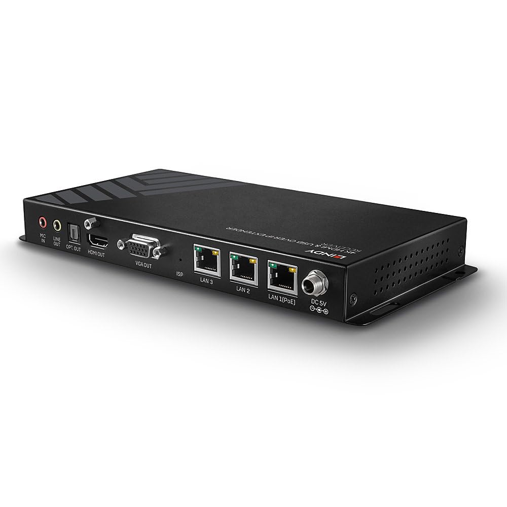 lindy-38267-extender-hdmi-4k-e-usb-over-ip-ricevitore image 2