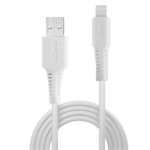 lindy-31325-cavo-usb-a-lightning-0-5-m-bianco image 7
